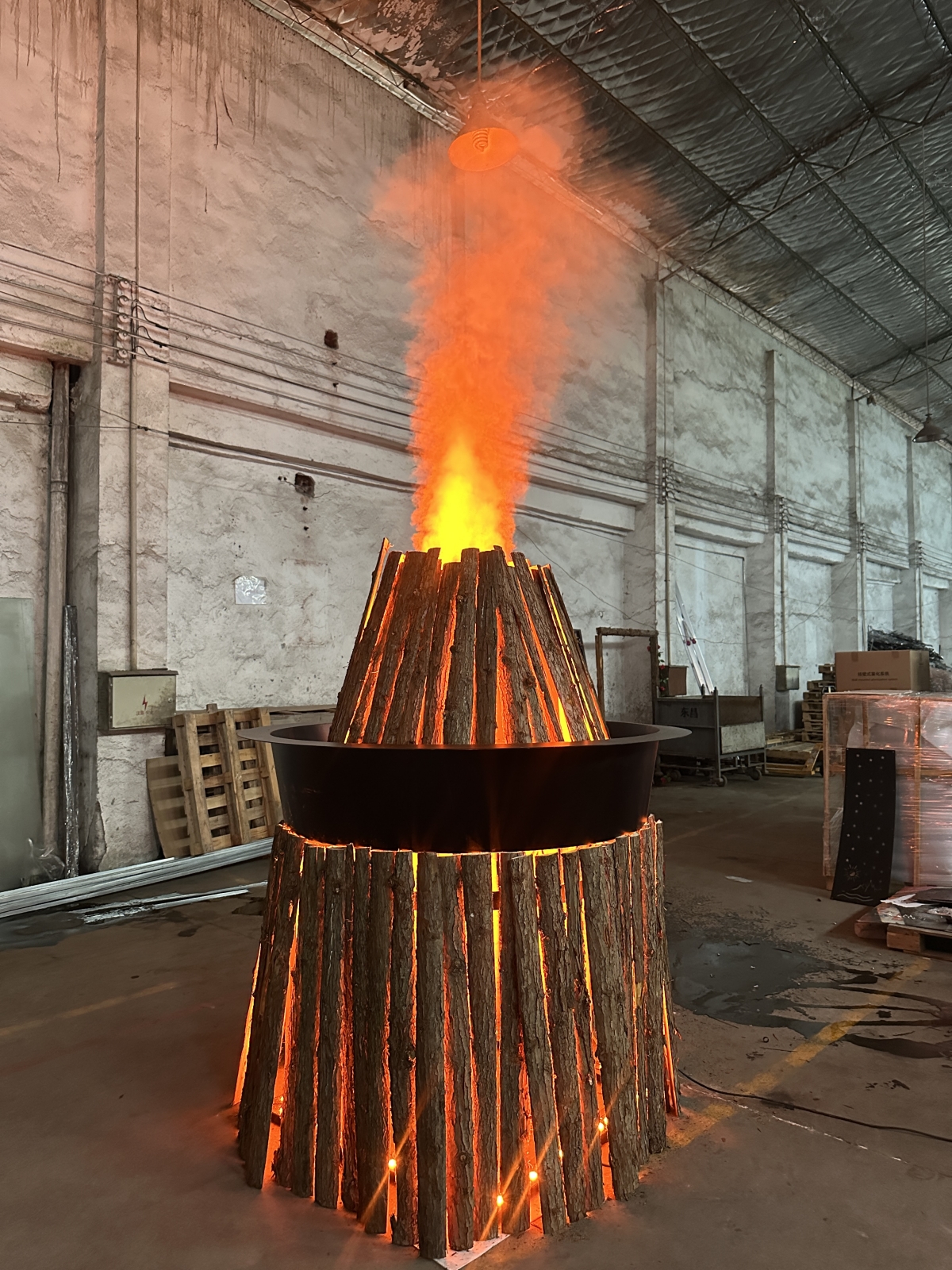 定制仿真篝火炉